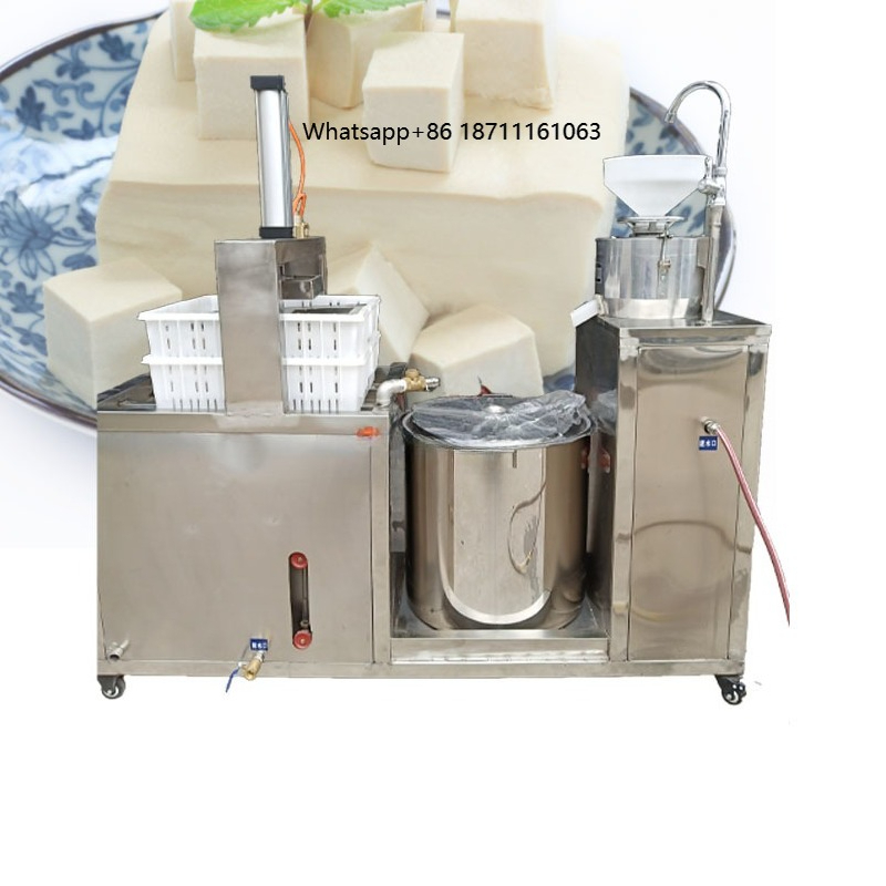 Soy Milk Maker - Einfach zu Bedienende Luftkompressor-Tofupresse Bohnenquark-Tofu-Hersteller Kleinunternehmen