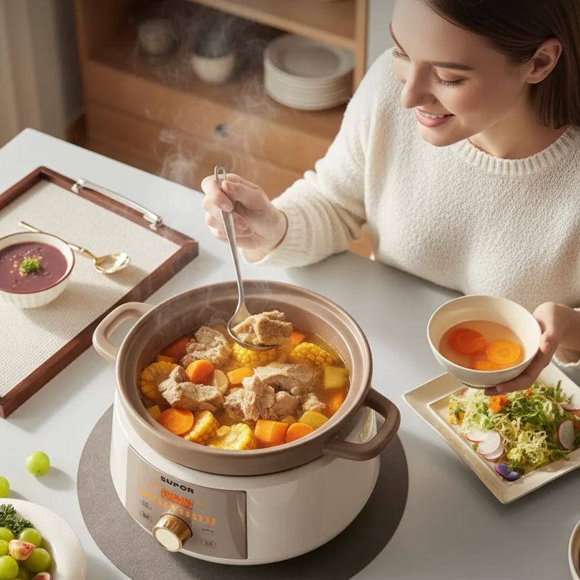 Kitchen Appliances Electric - 4L Keramik Haushalt Elektrische Slow Cooker